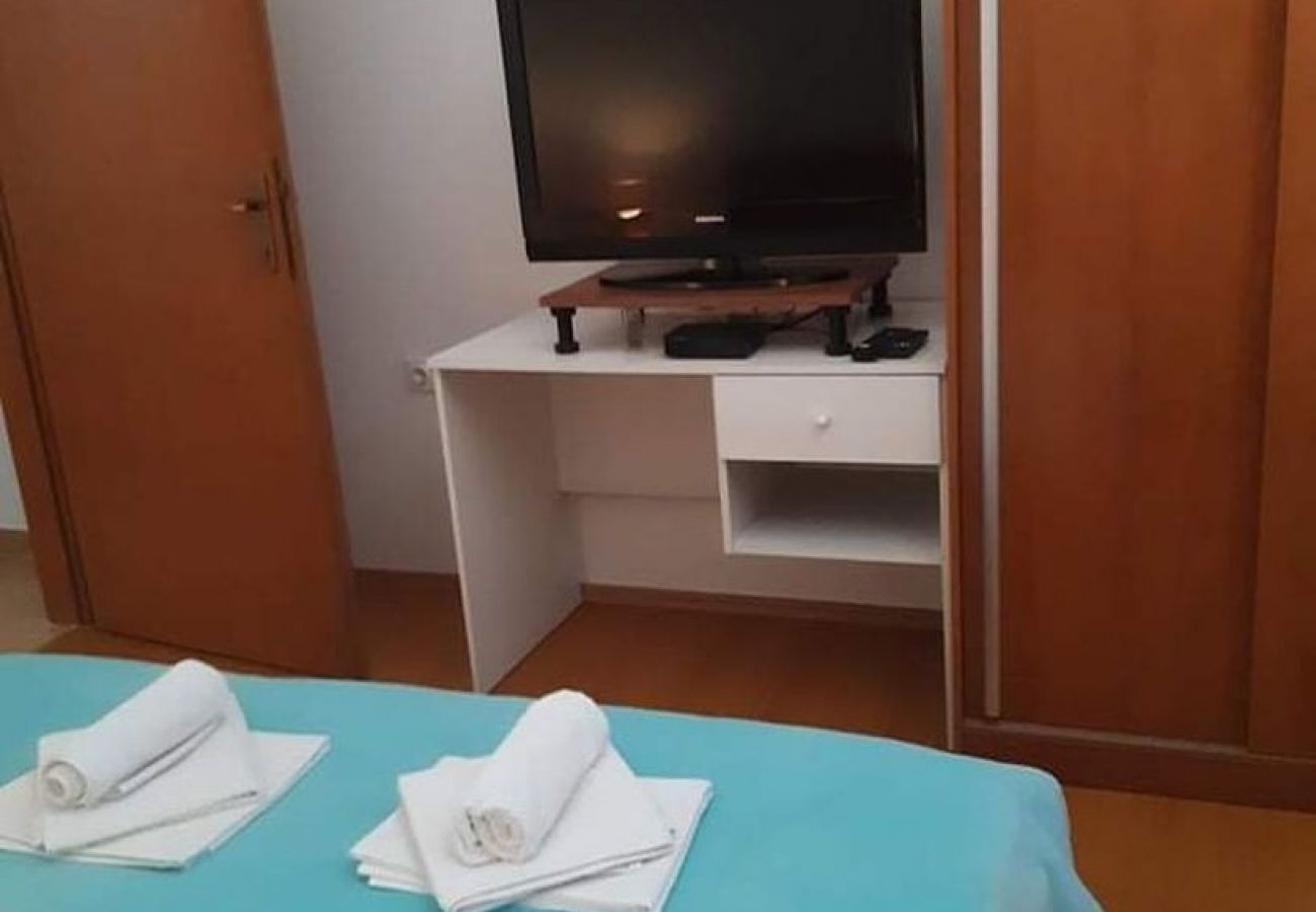 Appartement à Novalja - Appartement dans Novalja avec vue mer, terrasse, Climatisation, WIFI (3572-1)