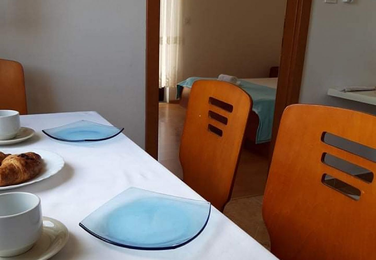 Appartement à Novalja - Appartement dans Novalja avec vue mer, terrasse, Climatisation, WIFI (3572-2)