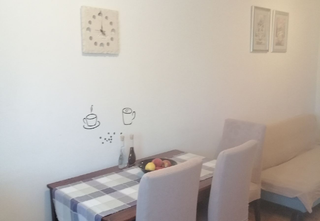 Appartement à Privlaka - Appartement dans Privlaka avec vue mer, terrasse, Climatisation, WIFI (3591-1)