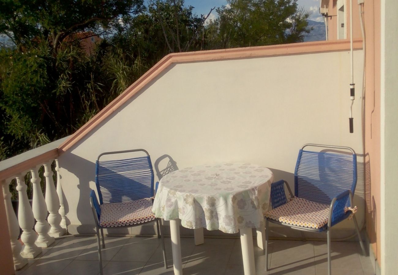 Appartement à Privlaka - Appartement dans Privlaka avec vue mer, terrasse, Climatisation, WIFI (3591-2)