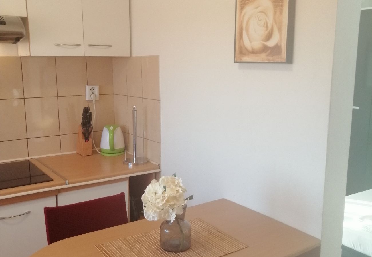 Appartement à Privlaka - Appartement dans Privlaka avec vue mer, terrasse, Climatisation, WIFI (3591-2)