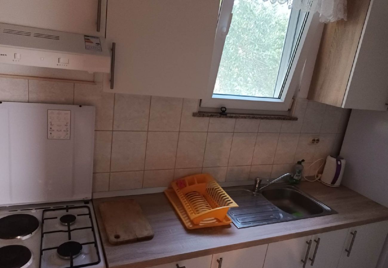 Appartement à Privlaka - Appartement dans Privlaka avec terrasse, Climatisation, WIFI, Machine à laver (821-2)