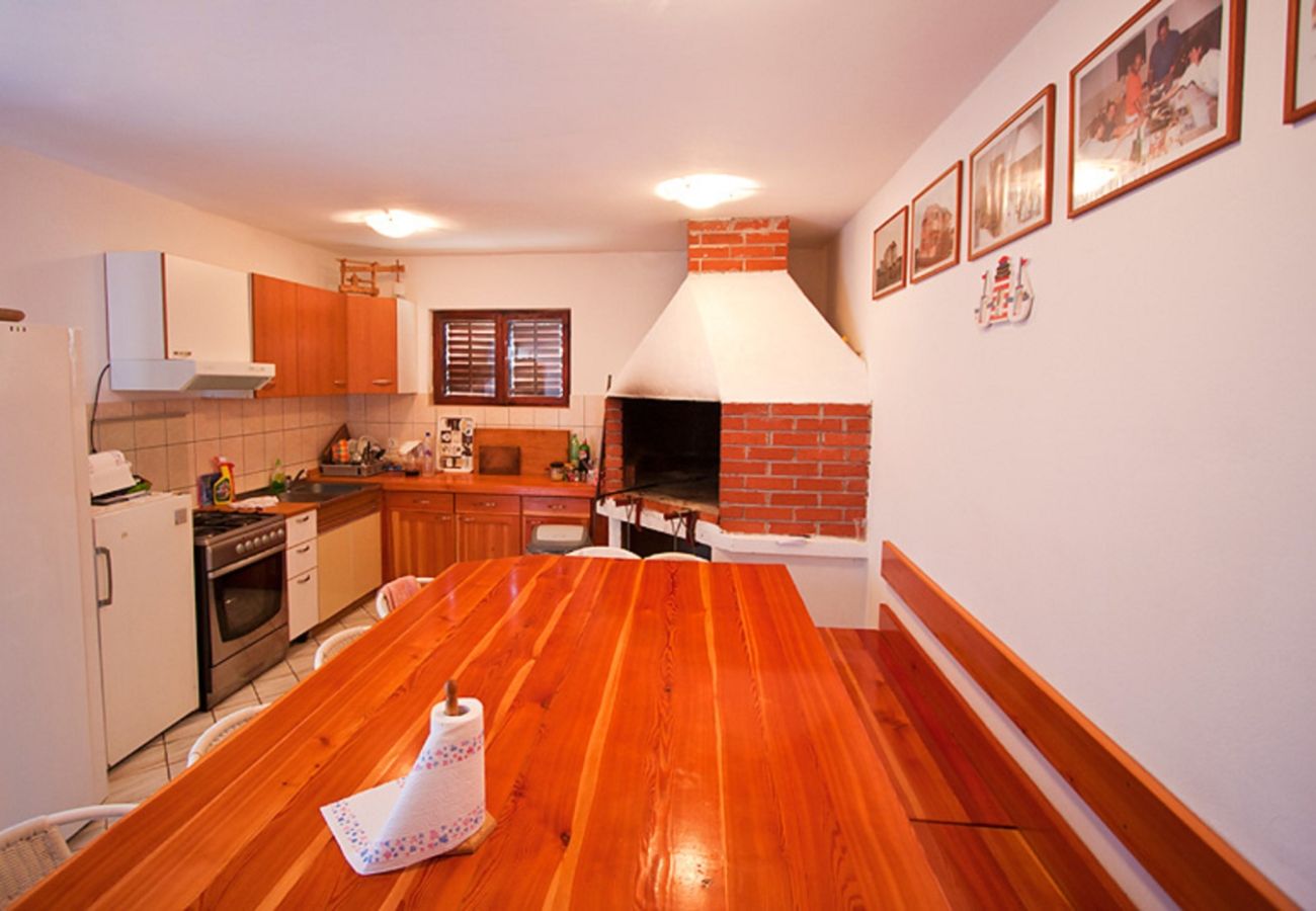 Appartement à Privlaka - Appartement dans Privlaka avec vue mer, Balcon, Climatisation, WIFI (3598-1)