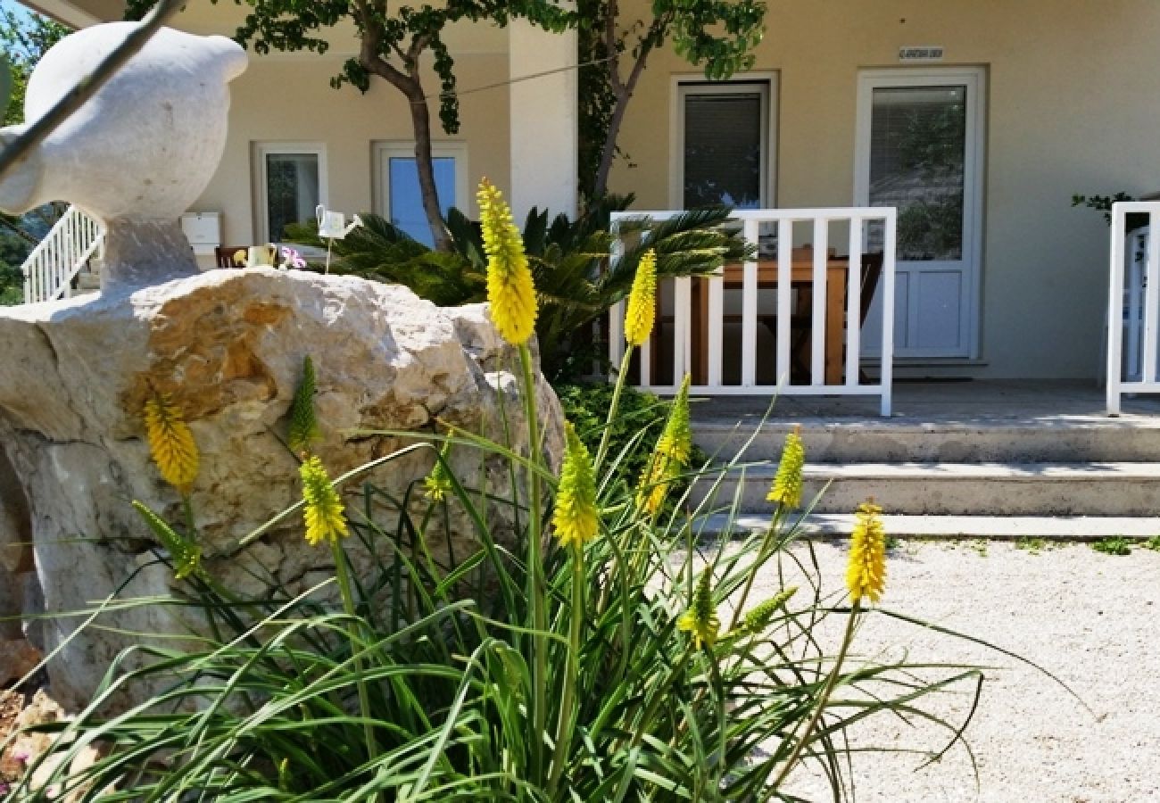 Appartement à Mali Ston - Appartement dans Ston avec vue mer, terrasse, Climatisation, WIFI (3588-2)