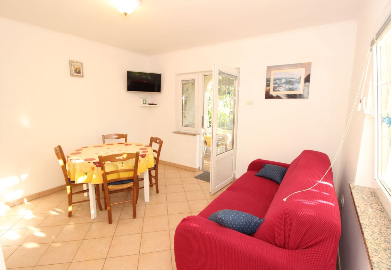 Appartement à Kustici - Appartement dans Kustici avec vue mer, terrasse, Climatisation, WIFI (3597-5)