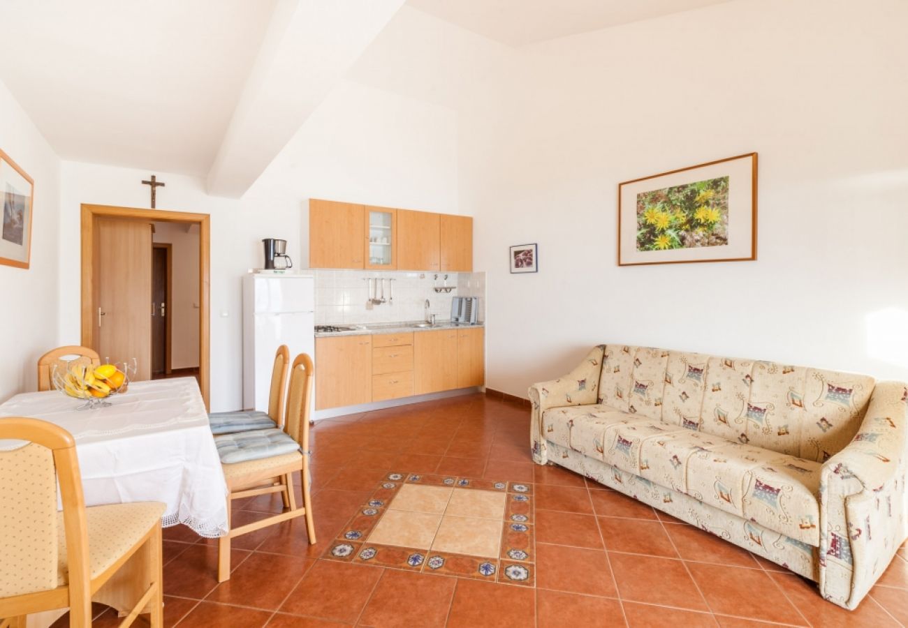 Appartement à Kustici - Appartement dans Kustici avec vue mer, Balcon, Climatisation, WIFI (3589-3)