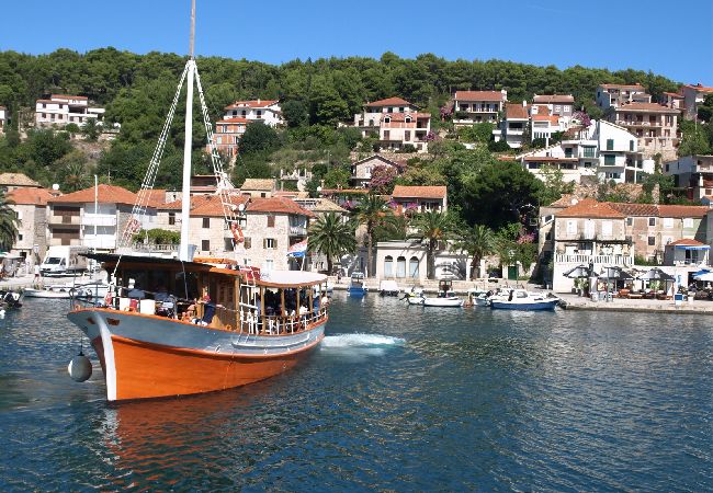 Appartement à Jelsa - Appartement dans Jelsa avec Balcon, Climatisation, WIFI (3621-1) Appartement à Jelsa - Appartement dans Jelsa avec Balcon, Climatisation, WIFI (3621-1)