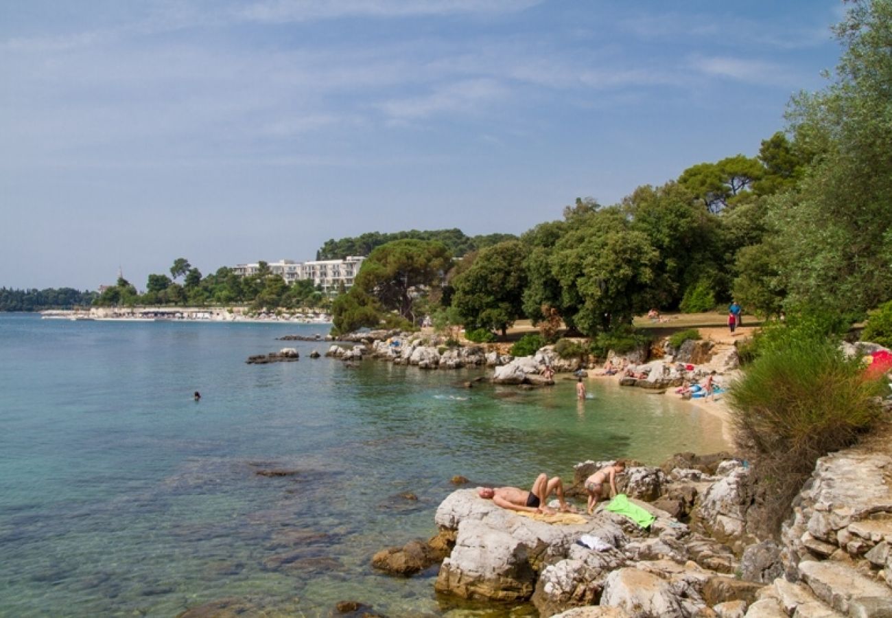 Chambres d'hôtes à Rovinj - Chambre dans Rovinj avec vue mer, Balcon, Climatisation, WIFI (3631-4)