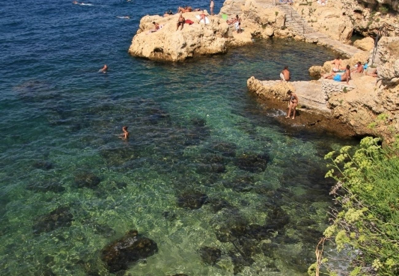 Chambres d'hôtes à Rovinj - Chambre dans Rovinj avec vue mer, Balcon, Climatisation, WIFI (3631-4)