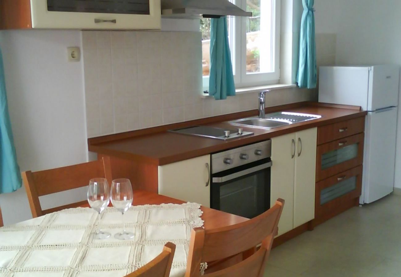 Appartement à Lumbarda - Appartement dans Lumbarda avec vue mer, terrasse, Climatisation, WIFI (3632-4)