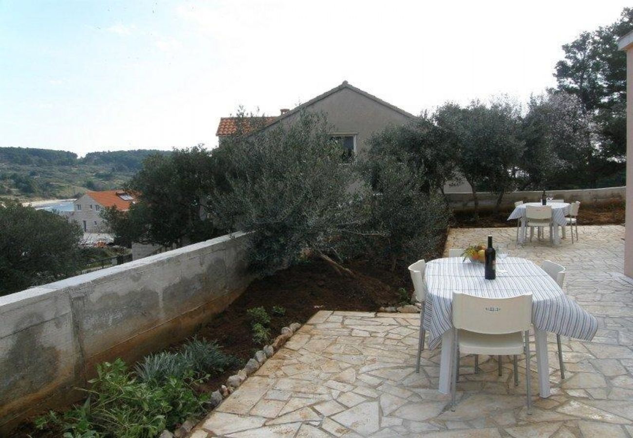 Appartement à Lumbarda - Appartement dans Lumbarda avec vue mer, terrasse, Climatisation, WIFI (3632-4)