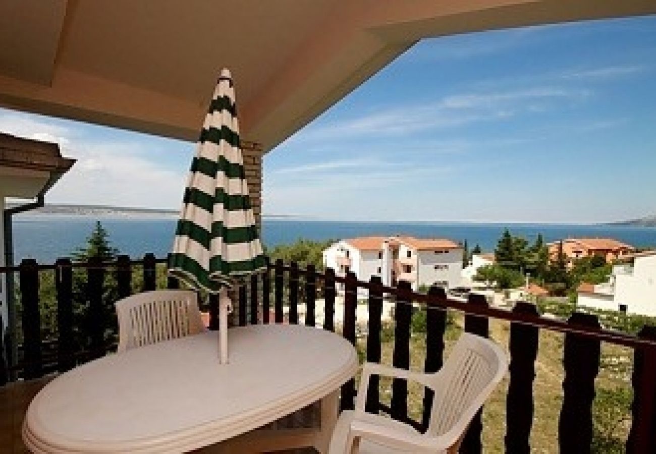 Appartement à Starigrad - Appartement dans Starigrad-Paklenica avec vue mer, Balcon, Climatisation, WIFI (627-4)