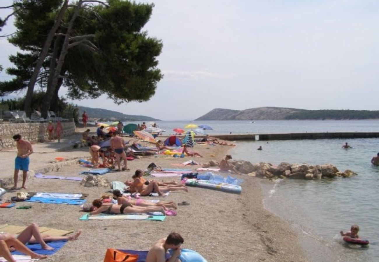 Appartement à Rab - Appartement dans Barbat avec vue mer, Balcon, Climatisation, WIFI (3664-2)