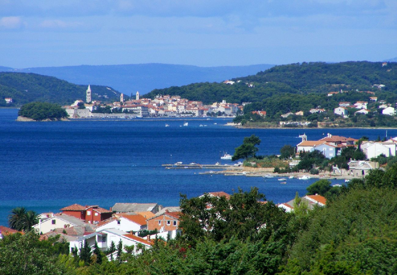 Appartement à Rab - Appartement dans Barbat avec vue mer, Balcon, Climatisation, WIFI (3664-2)