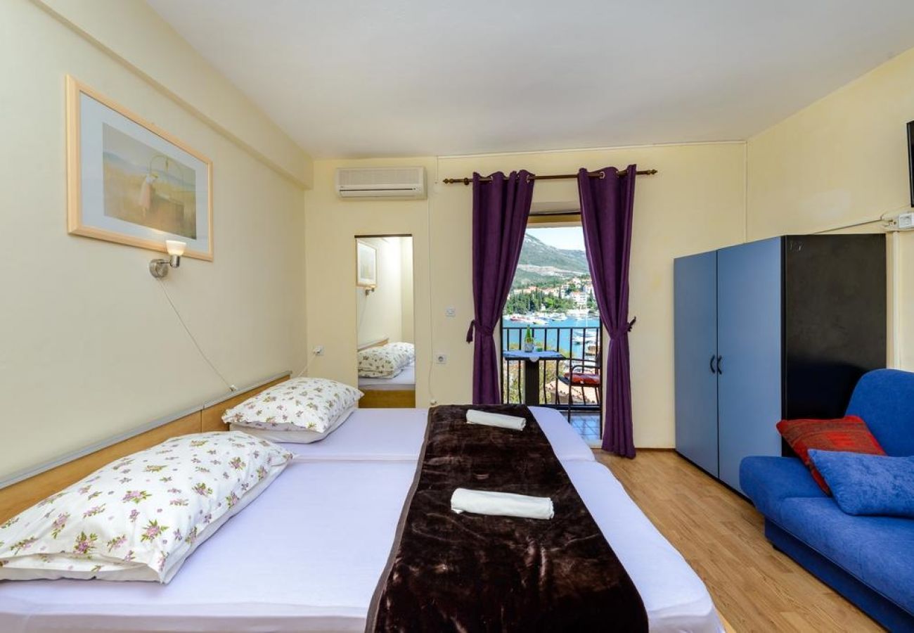 Appartement à Cavtat - Appartement dans Cavtat avec vue mer, Balcon, Climatisation, WIFI (3686-2)