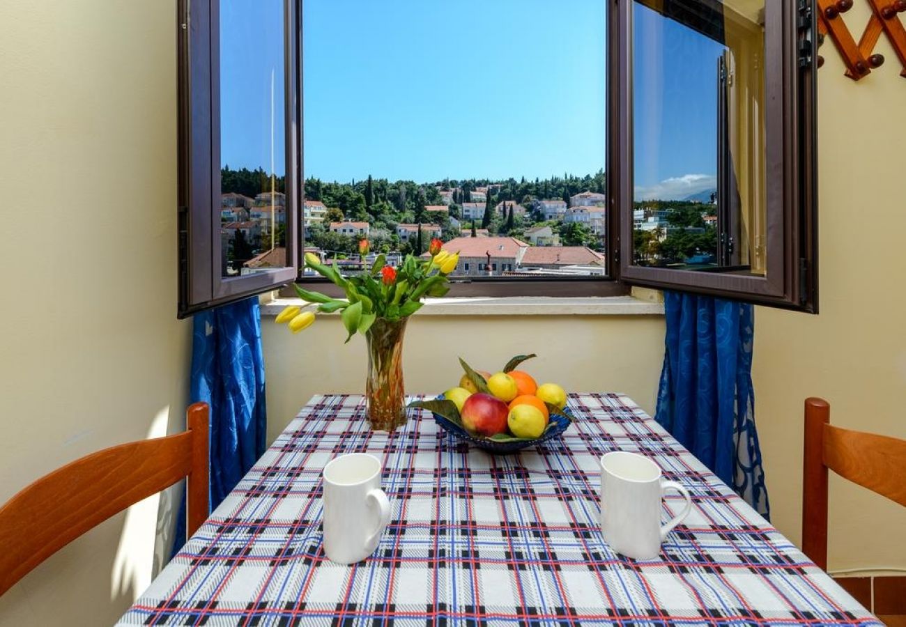 Appartement à Cavtat - Appartement dans Cavtat avec vue mer, Balcon, Climatisation, WIFI (3686-2)