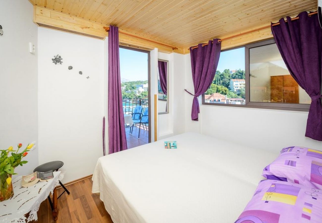 Appartement à Cavtat - Appartement dans Cavtat avec vue mer, Balcon, Climatisation, WIFI (3686-3)