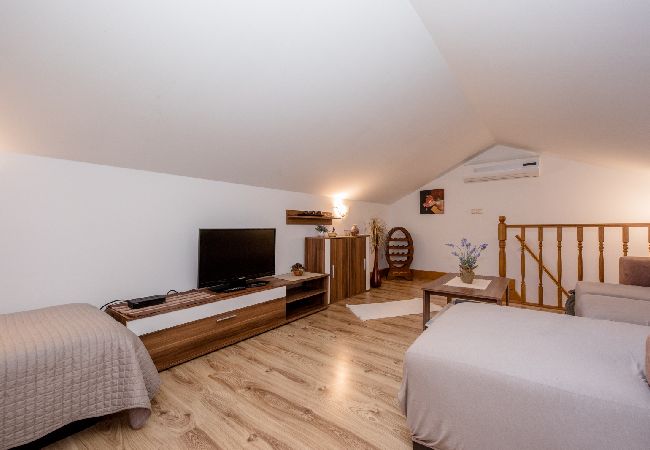 Appartement à Mundanije - Appartement dans Mundanije avec vue mer, terrasse, Climatisation, WIFI (3748-3) Appartement à Mundanije - Appartement dans Mundanije avec vue mer, terrasse, Climatisation, WIFI (3748-3)