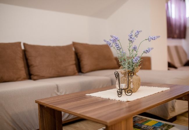 Appartement à Mundanije - Appartement dans Mundanije avec vue mer, terrasse, Climatisation, WIFI (3748-3) Appartement à Mundanije - Appartement dans Mundanije avec vue mer, terrasse, Climatisation, WIFI (3748-3)