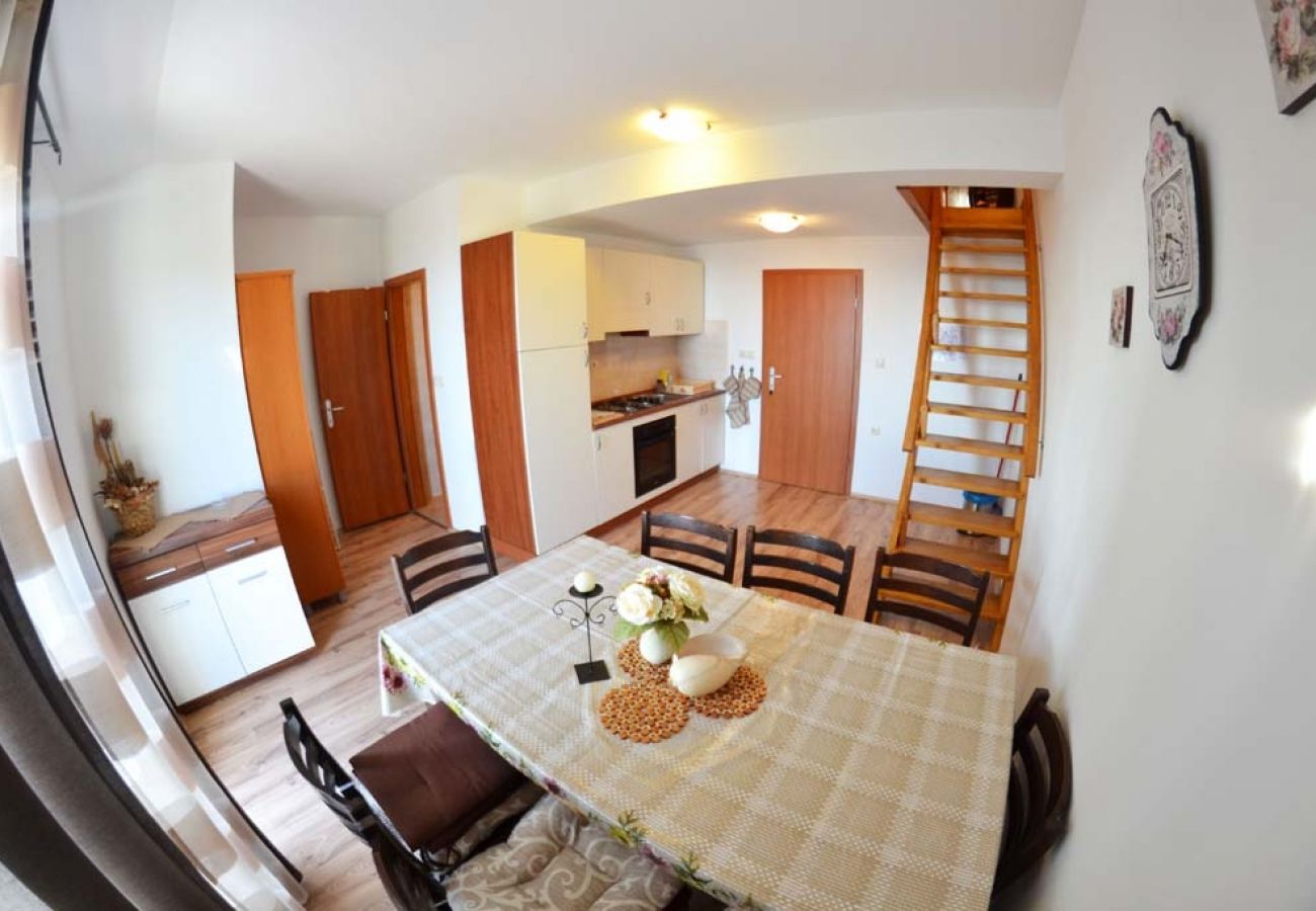 Appartement à Mundanije - Appartement dans Mundanije avec vue mer, terrasse, Climatisation, WIFI (3748-3)