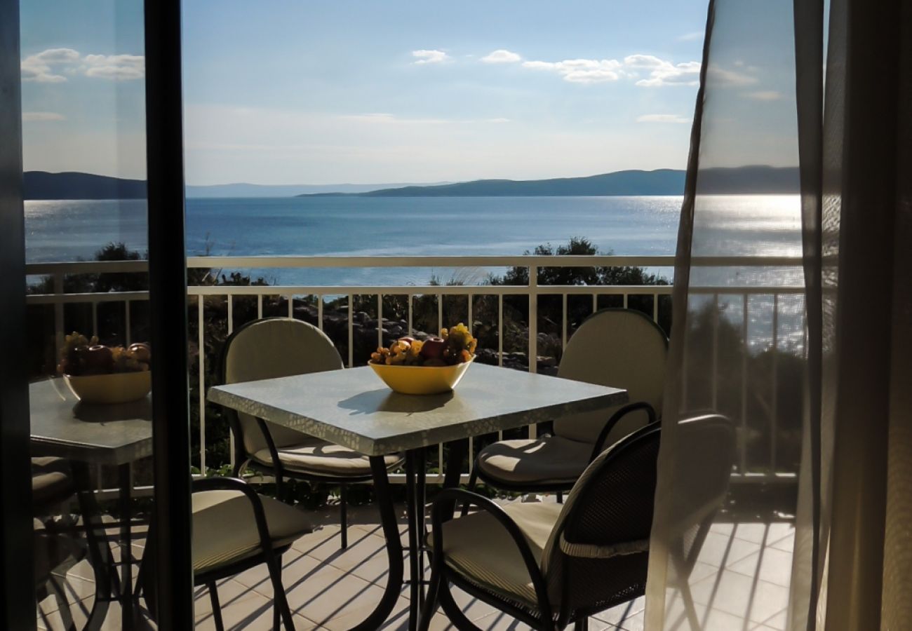 Appartement à Baška Voda - Appartement dans Baška Voda avec vue mer, Balcon, Climatisation, WIFI (3785-1)