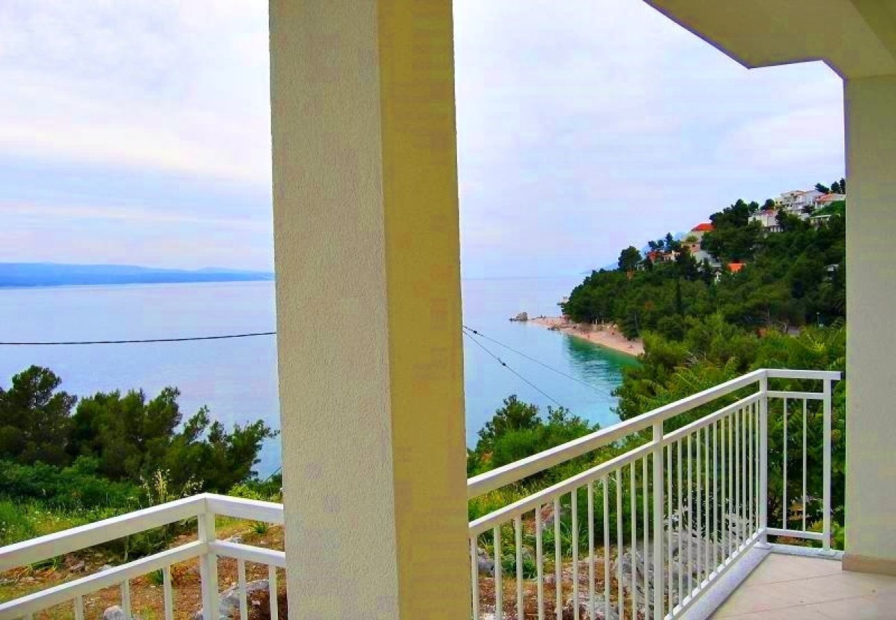 Appartement à Baška Voda - Appartement dans Baška Voda avec vue mer, Balcon, Climatisation, WIFI (3785-1)