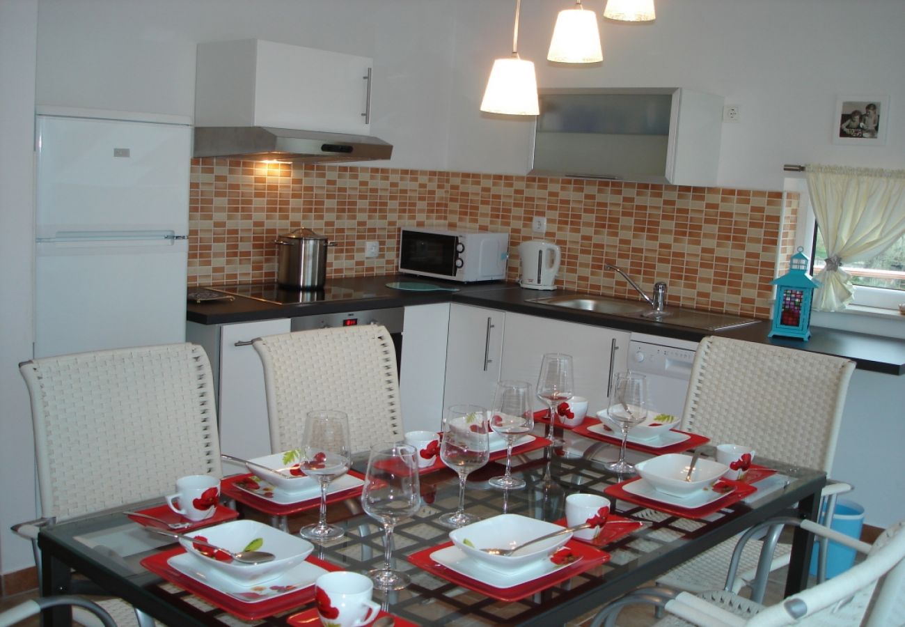 Appartement à Nin - Appartement dans Zaton (Zadar) avec vue mer, terrasse, Climatisation, WIFI (3796-5)