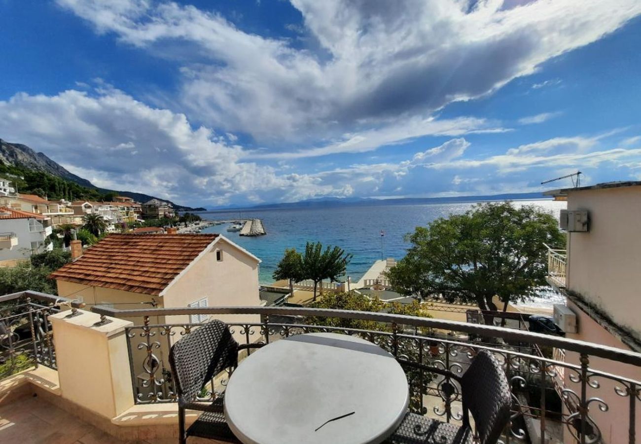 Appartement à Podgora - Appartement dans Podgora avec vue mer, terrasse, Climatisation, WIFI (3812-5)