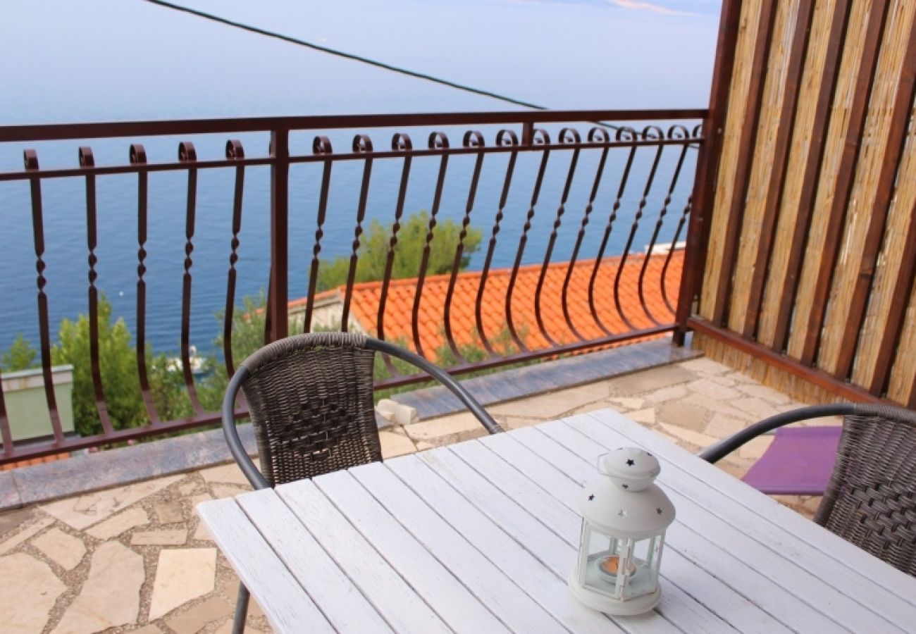 Appartement à Pisak - Appartement dans Pisak avec vue mer, terrasse, Climatisation, WIFI (3817-3)