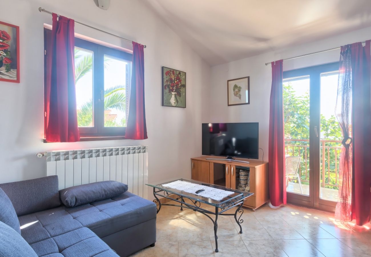 Appartement à Štinjan - Appartement dans Štinjan avec vue mer, Balcon, Climatisation, WIFI (3326-5)