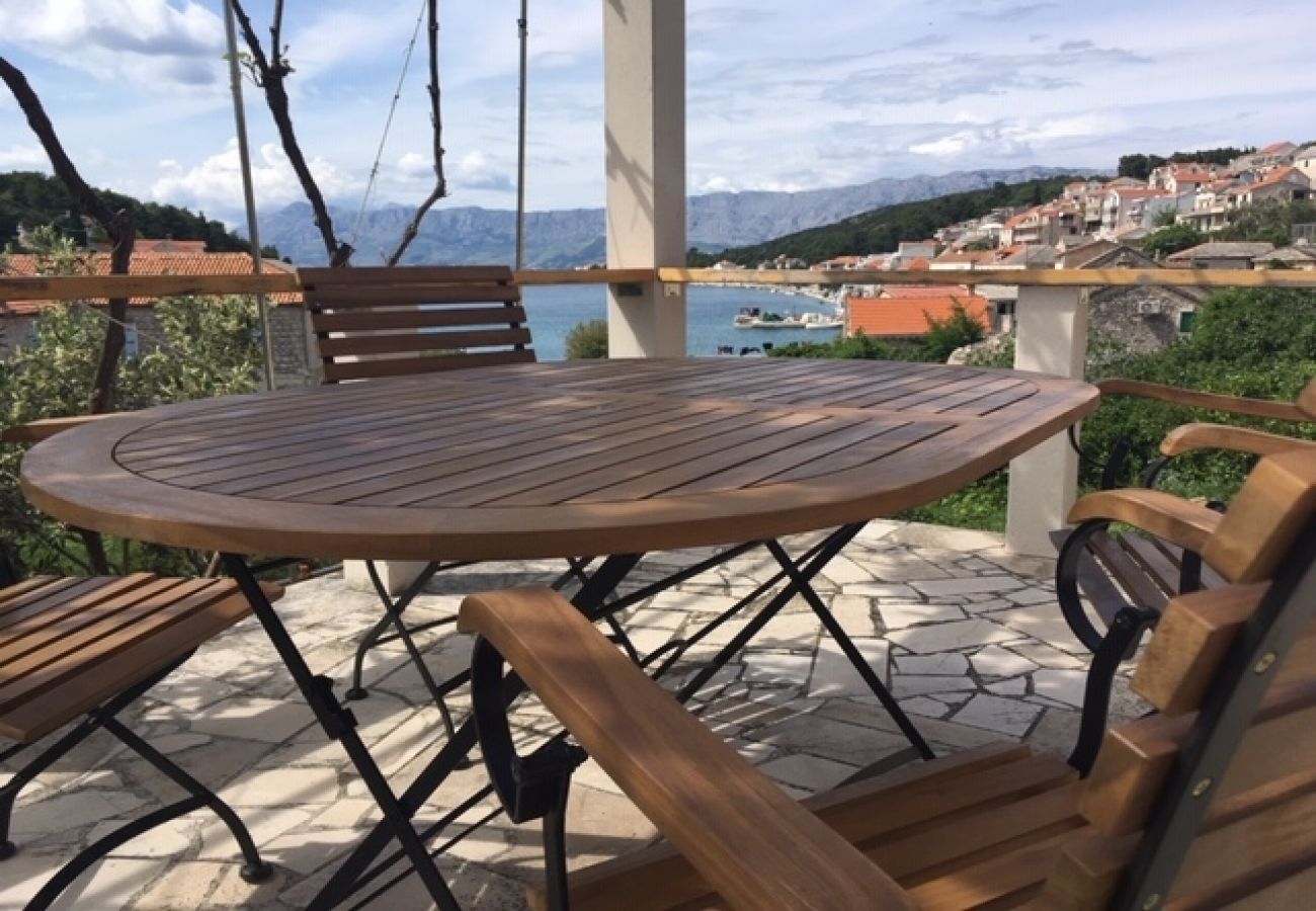 Studio à Povlja - Appartement Studio dans Povlja avec vue mer, terrasse, Climatisation, WIFI (3419-4)