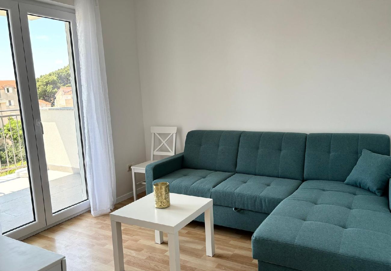 Appartement à Duce - Appartement dans Duće avec vue mer, Balcon, Climatisation, WIFI (4174-8)