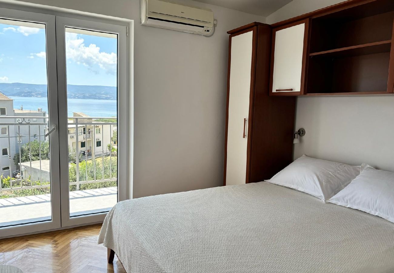 Appartement à Duce - Appartement dans Duće avec vue mer, Balcon, Climatisation, WIFI (4174-8)