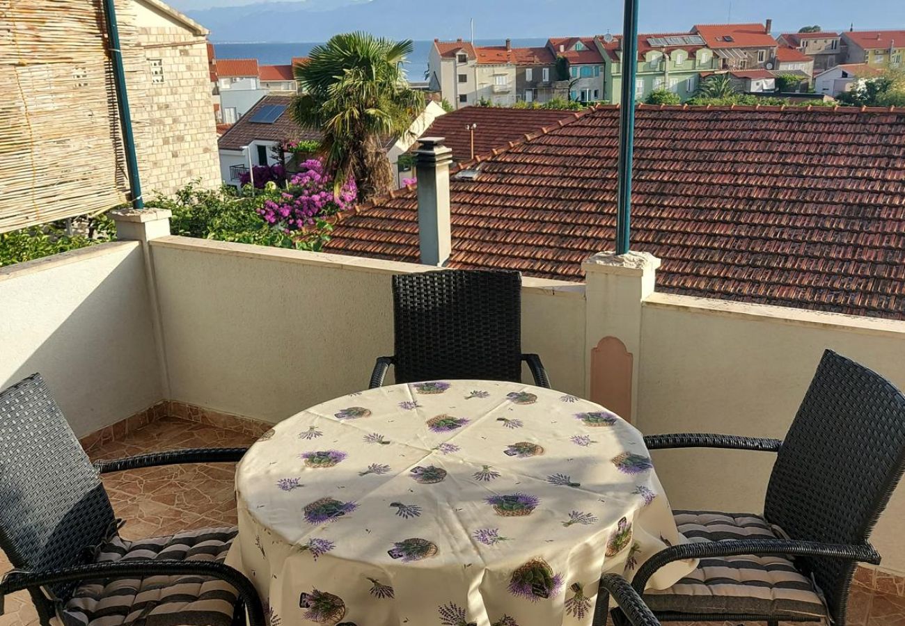 Appartement à Trpanj - Appartement dans Trpanj avec vue mer, terrasse, Climatisation, WIFI (4199-2)