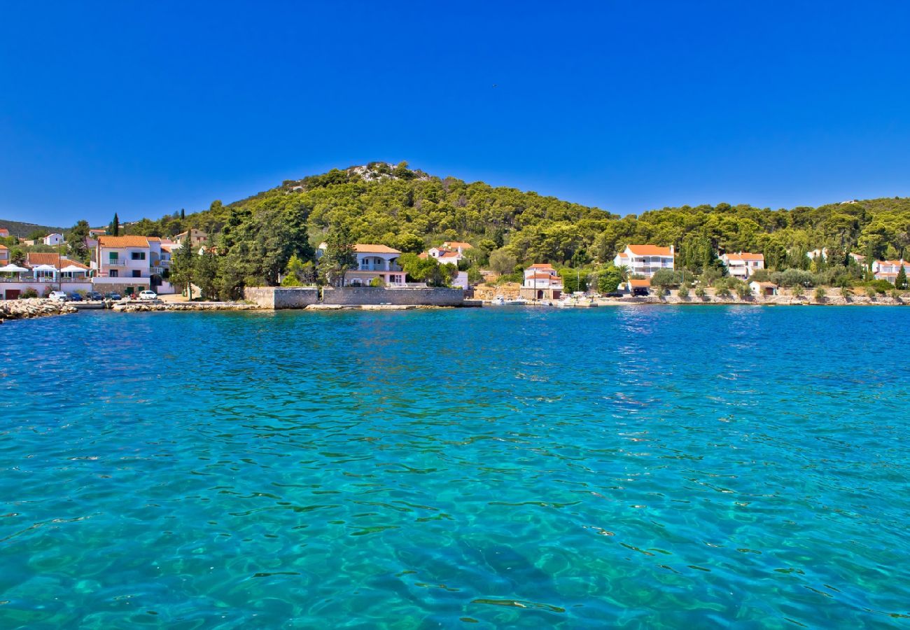 Maison à Lukoran - Maison de vacances dans Lukoran avec vue mer, terrasse, Climatisation, WIFI (4200-1)