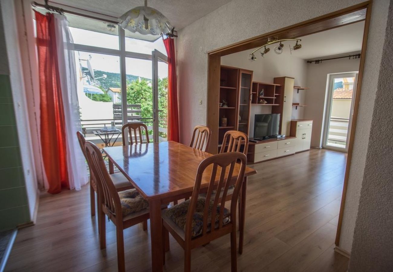 Appartement à Cres - Appartement dans Cres avec vue mer, Balcon, Climatisation, WIFI (4249-1)