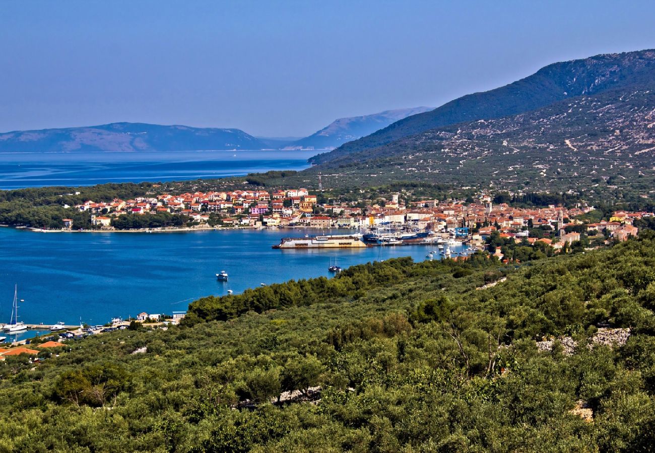 Appartement à Cres - Appartement dans Cres avec Balcon, Climatisation, WIFI, Machine à laver (4249-2)