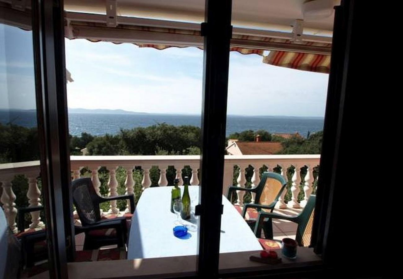 Appartement à Kožino - Appartement dans Kožino avec vue mer, Balcon, Climatisation, WIFI (4262-1)