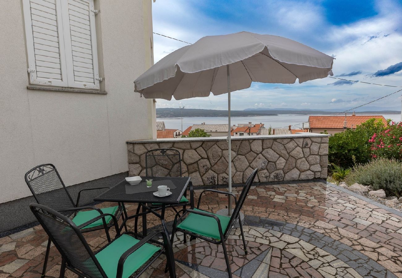 Appartement à Crikvenica - Appartement dans Crikvenica avec vue mer, terrasse, Climatisation, WIFI (4267-1)