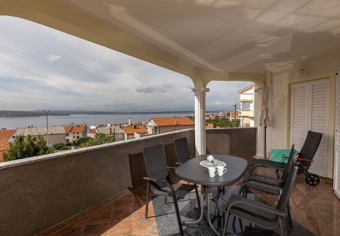 Appartement à Crikvenica - Appartement dans Crikvenica avec vue mer, Climatisation, WIFI, Machine à laver (4267-2)