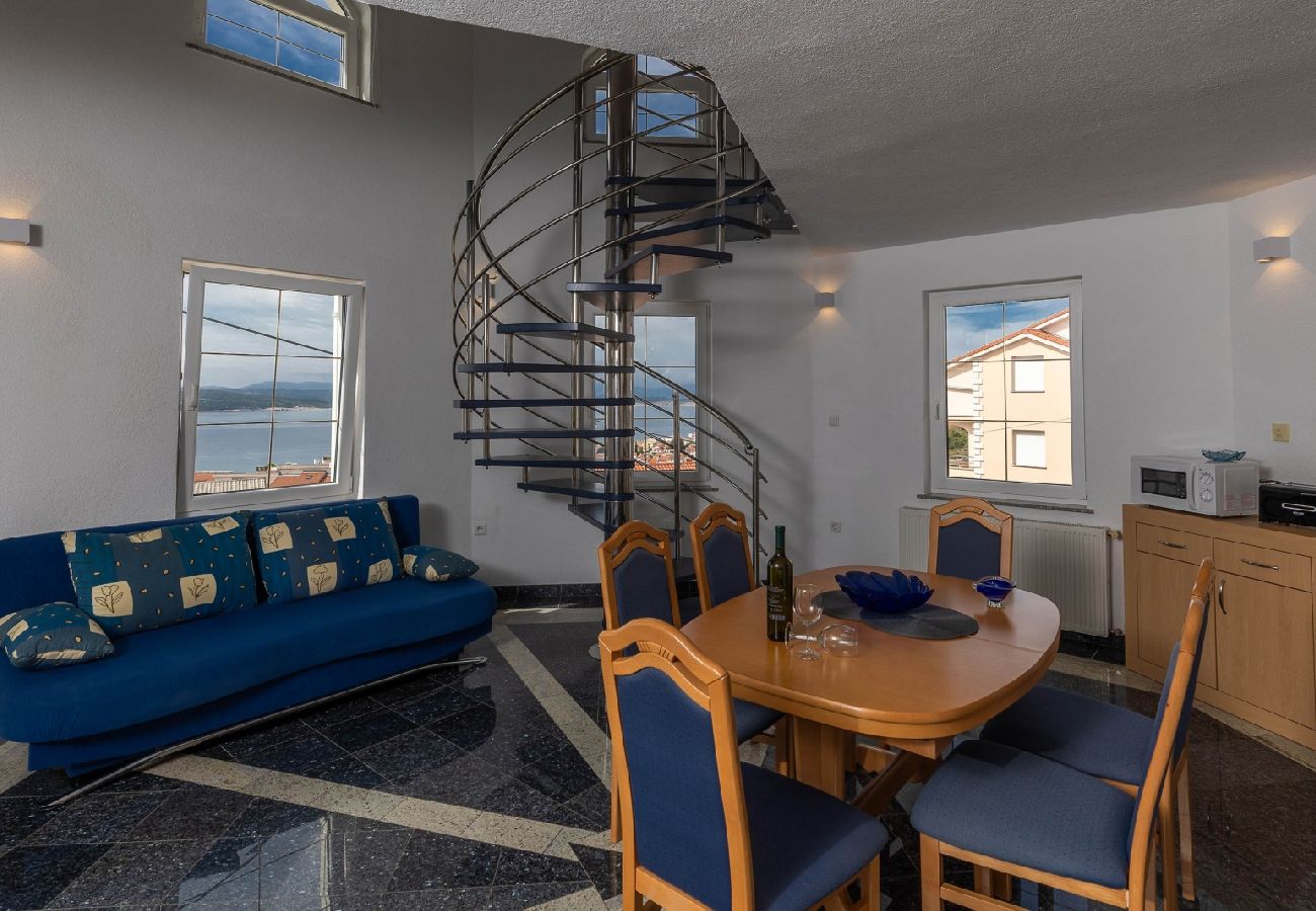 Appartement à Crikvenica - Appartement dans Crikvenica avec vue mer, terrasse, Climatisation, WIFI (4267-3)