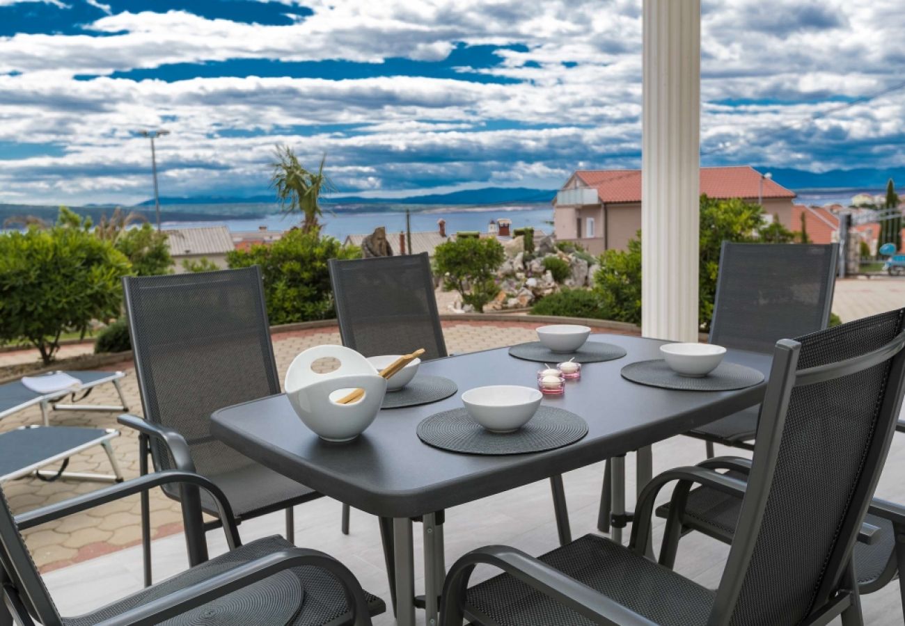 Appartement à Crikvenica - Appartement dans Crikvenica avec vue mer, terrasse, Climatisation, WIFI (4267-4)