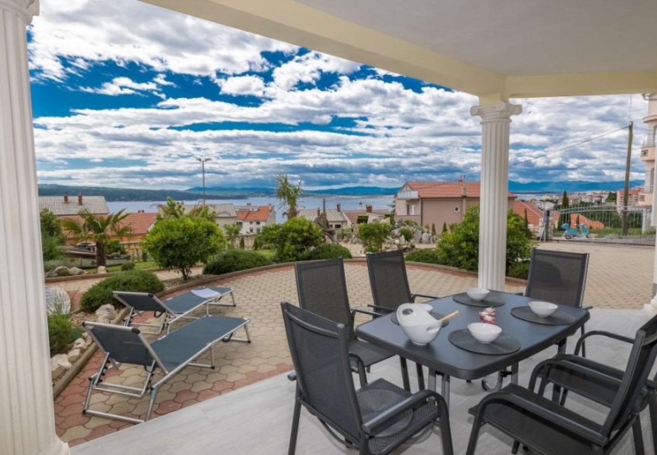 Appartement à Crikvenica - Appartement dans Crikvenica avec vue mer, terrasse, Climatisation, WIFI (4267-4)