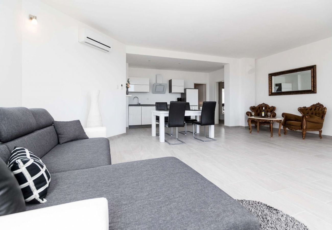 Appartement à Crikvenica - Appartement dans Crikvenica avec vue mer, terrasse, Climatisation, WIFI (4267-4)