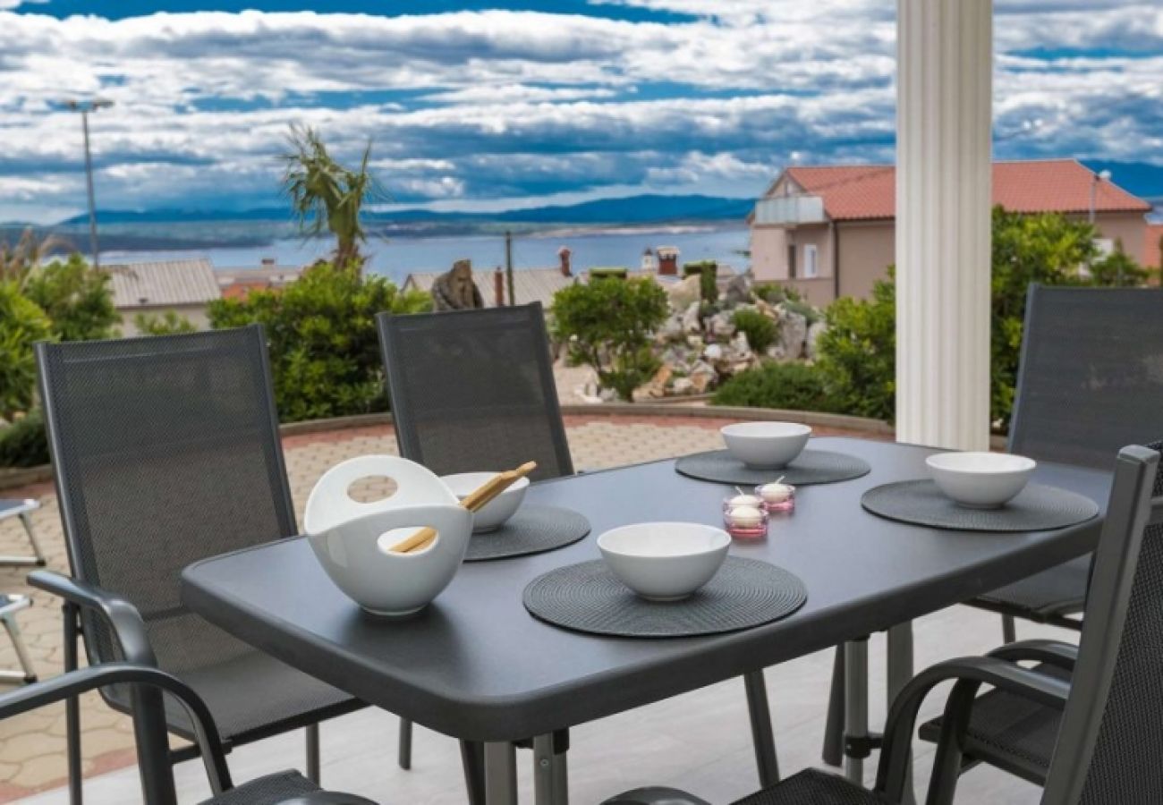 Appartement à Crikvenica - Appartement dans Crikvenica avec vue mer, terrasse, Climatisation, WIFI (4267-4)