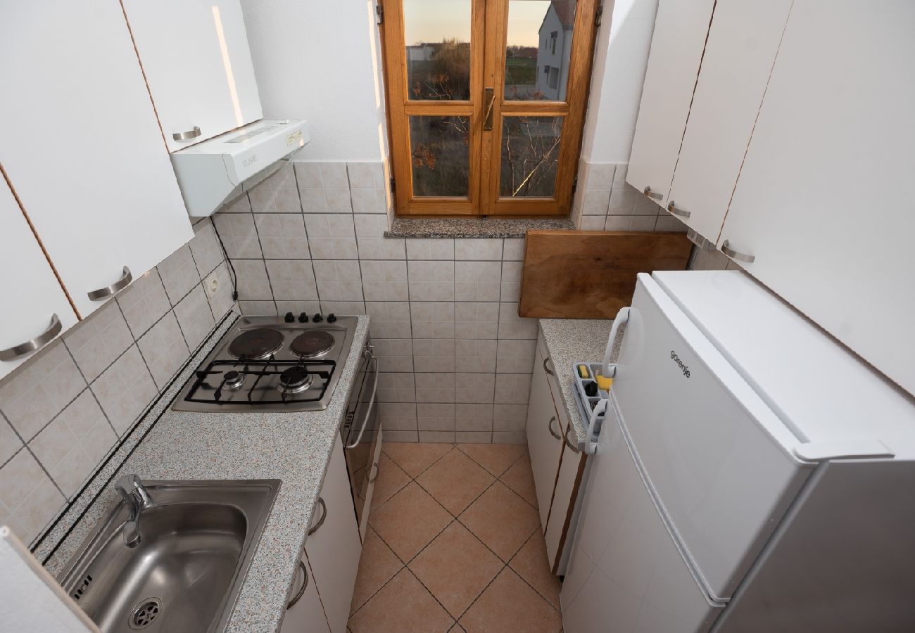 Appartement à Privlaka - Appartement in Privlaka avec vue mer, Balcon, Climatisation, WIFI (3598-2)