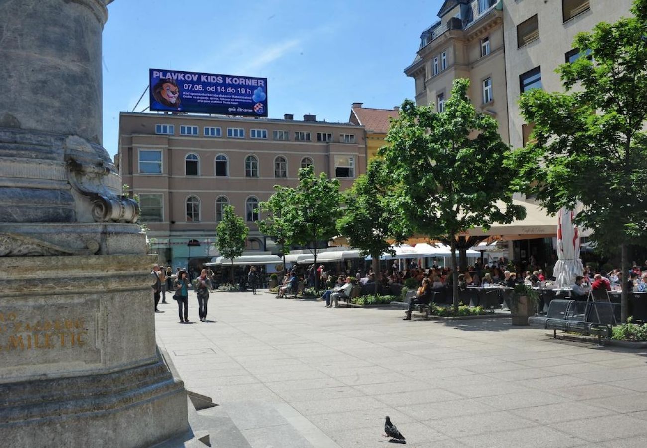 Appartement à Zagreb - Appartement dans Zagreb avec Climatisation, WIFI, Machine à laver, Lave-vaisselle (4332-1)