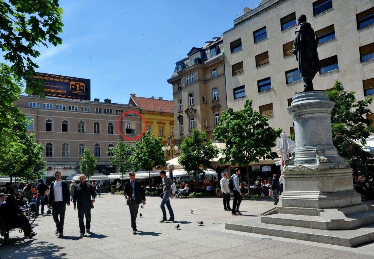 Appartement à Zagreb - Appartement dans Zagreb avec Climatisation, WIFI, Machine à laver, Lave-vaisselle (4332-1)