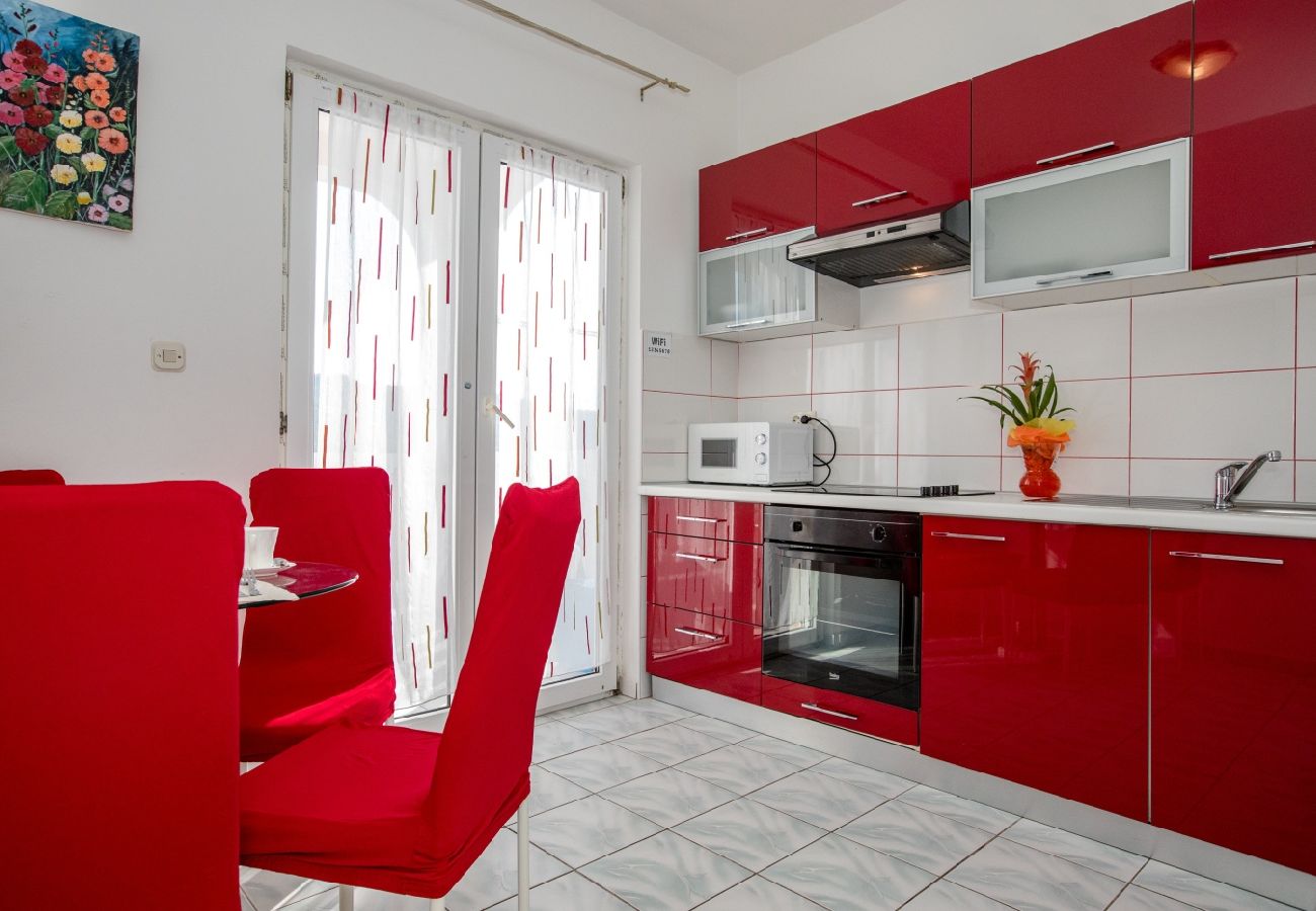 Appartement à Lopar - Appartement dans Lopar avec terrasse, Climatisation, WIFI, Machine à laver (4360-2)