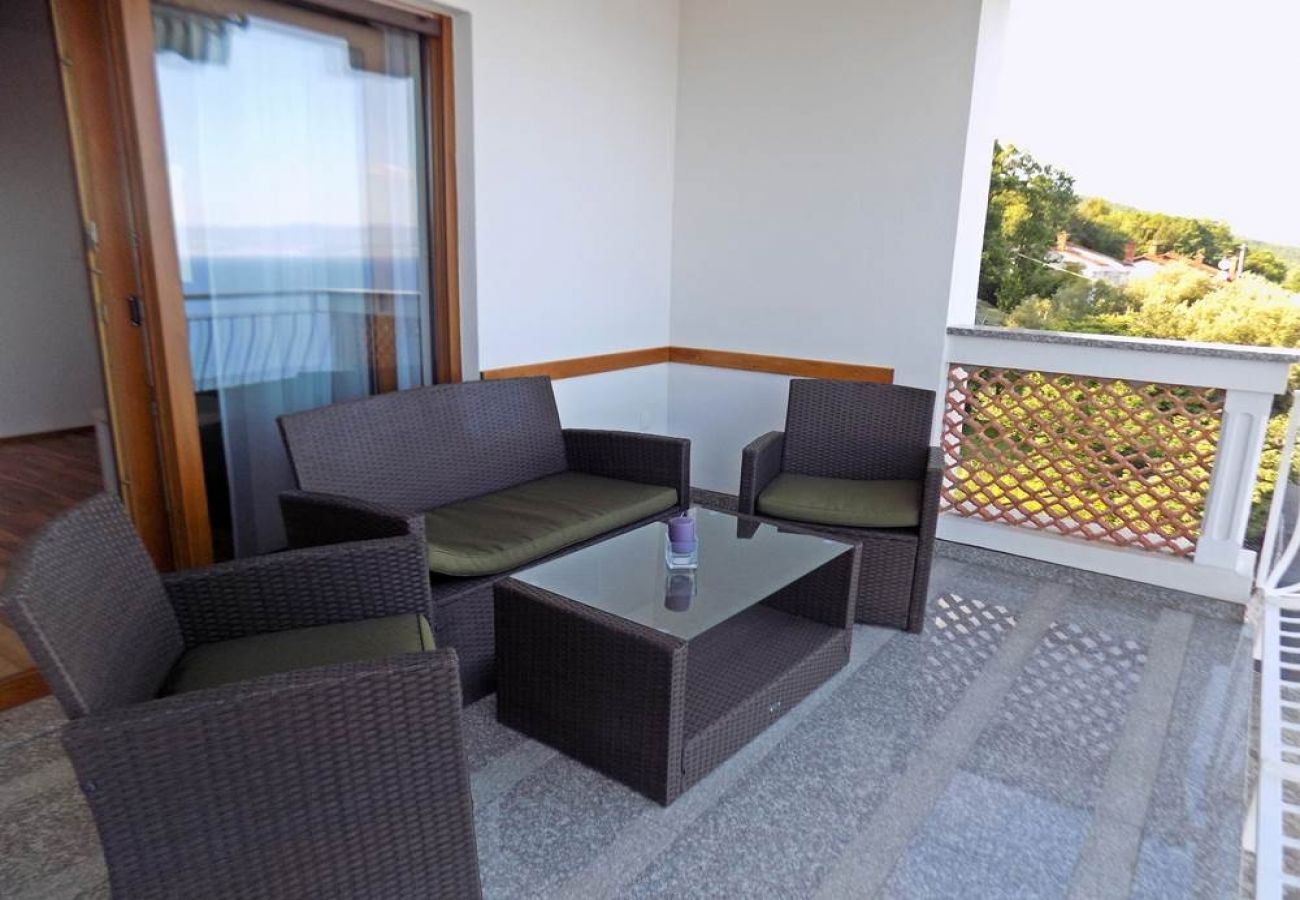 Appartement à Mošcenicka Draga - Appartement dans Mošćenička Draga avec vue mer, terrasse, Climatisation, WIFI (4364-6)